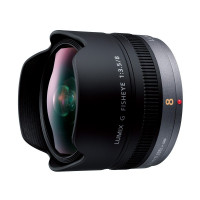 Panasonic LUMIX G FISHEYE 8mm/F3.5 Lens | H-F008-22